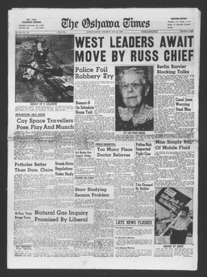 The Oshawa Times, 30 May 1959