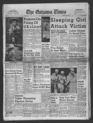 The Oshawa Times, 1 Jun 1959