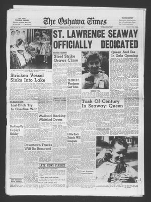 The Oshawa Times, 26 Jun 1959