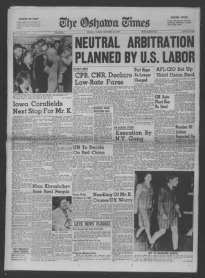 The Oshawa Times, 22 Sep 1959