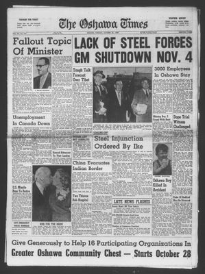 The Oshawa Times, 20 Oct 1959