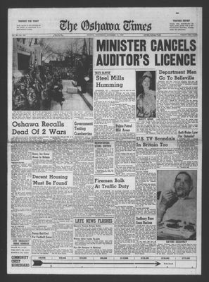 The Oshawa Times, 11 Nov 1959