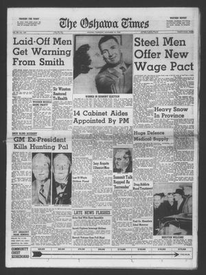 The Oshawa Times, 19 Nov 1959