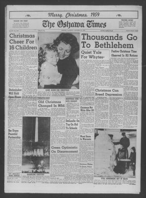 The Oshawa Times, 24 Dec 1959