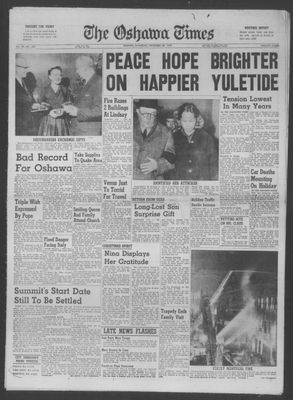 The Oshawa Times, 26 Dec 1959