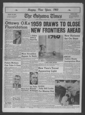 The Oshawa Times, 31 Dec 1959