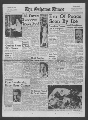 The Oshawa Times, 7 Jan 1960