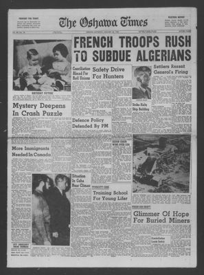 The Oshawa Times, 23 Jan 1960