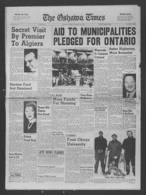 The Oshawa Times, 26 Jan 1960