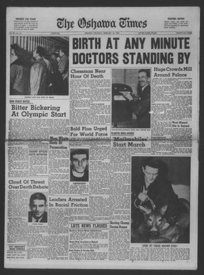 The Oshawa Times, 18 Feb 1960