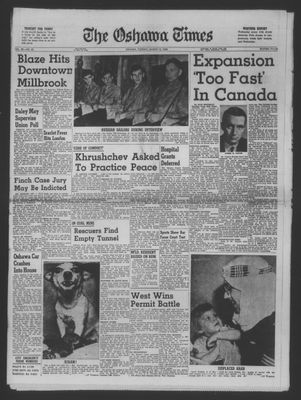 The Oshawa Times, 15 Mar 1960