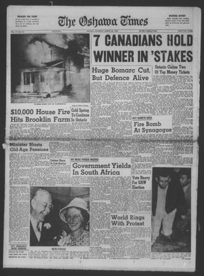 The Oshawa Times, 26 Mar 1960