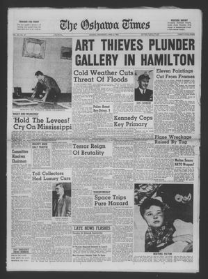 The Oshawa Times, 6 Apr 1960