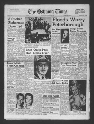 The Oshawa Times, 27 Apr 1960