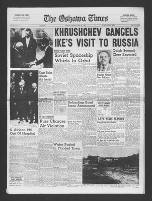 The Oshawa Times, 16 May 1960