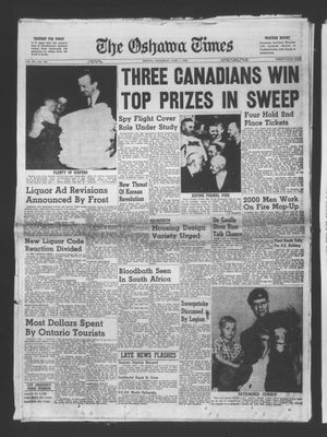 The Oshawa Times, 1 Jun 1960