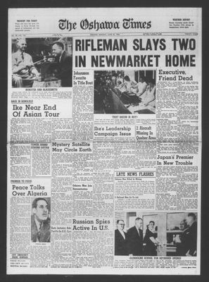 The Oshawa Times, 20 Jun 1960