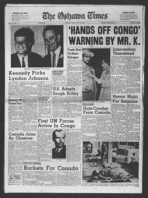 The Oshawa Times, 15 Jul 1960