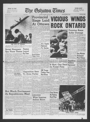 The Oshawa Times, 23 Jul 1960