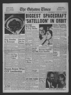 The Oshawa Times, 12 Aug 1960