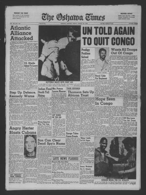 The Oshawa Times, 26 Aug 1960