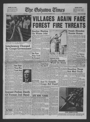 The Oshawa Times, 8 Sep 1960