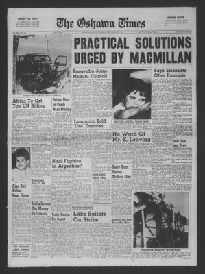 The Oshawa Times, 29 Sep 1960