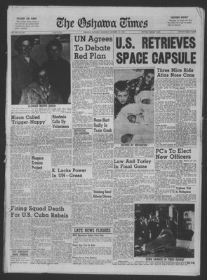 The Oshawa Times, 13 Oct 1960