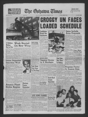 The Oshawa Times, 15 Oct 1960