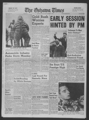 The Oshawa Times, 21 Oct 1960