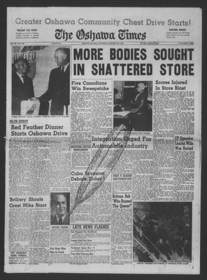 The Oshawa Times, 26 Oct 1960