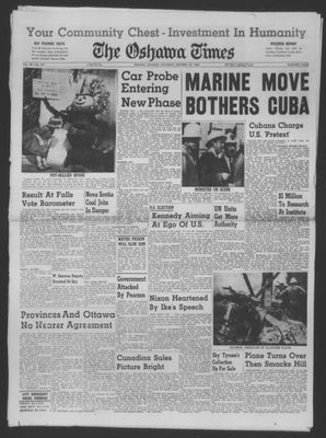 The Oshawa Times, 29 Oct 1960