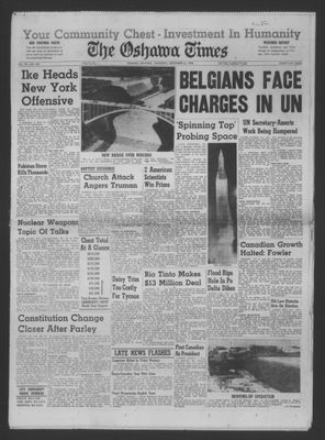 The Oshawa Times, 3 Nov 1960