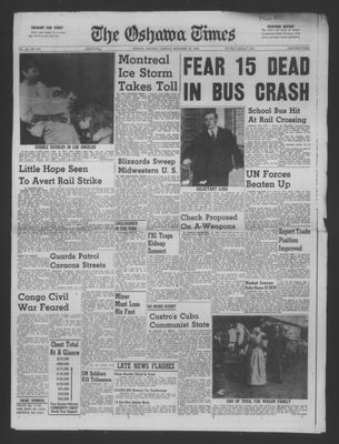 The Oshawa Times, 29 Nov 1960