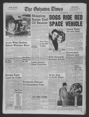 The Oshawa Times, 1 Dec 1960