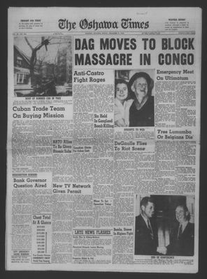 The Oshawa Times, 9 Dec 1960