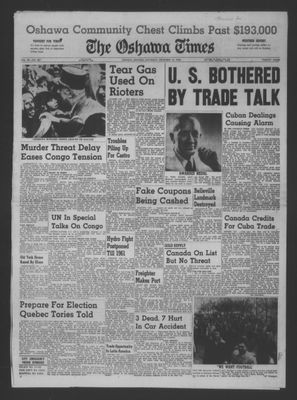 The Oshawa Times, 10 Dec 1960