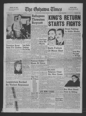 The Oshawa Times, 15 Dec 1960