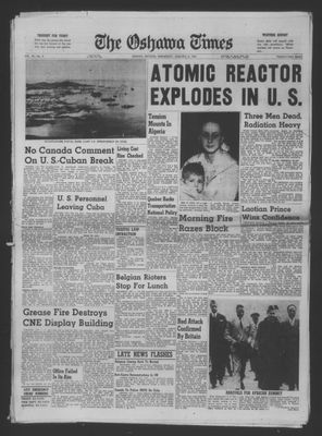 The Oshawa Times, 4 Jan 1961