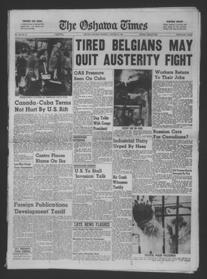 The Oshawa Times, 5 Jan 1961