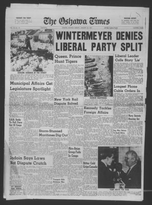 The Oshawa Times, 23 Jan 1961