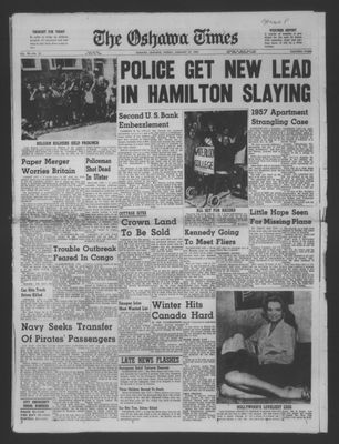 The Oshawa Times, 27 Jan 1961