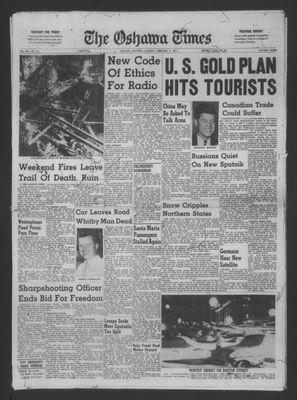 The Oshawa Times, 6 Feb 1961