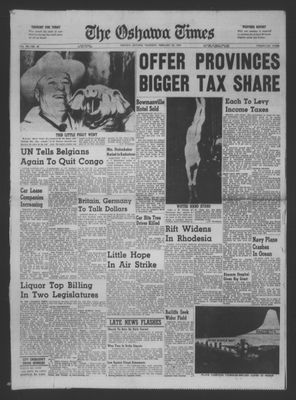 The Oshawa Times, 23 Feb 1961