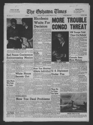 The Oshawa Times, 25 Feb 1961