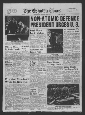 The Oshawa Times, 1 Mar 1961