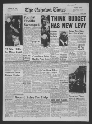 The Oshawa Times, 3 Mar 1961