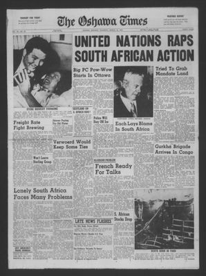 The Oshawa Times, 16 Mar 1961