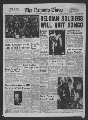 The Oshawa Times, 5 Apr 1961