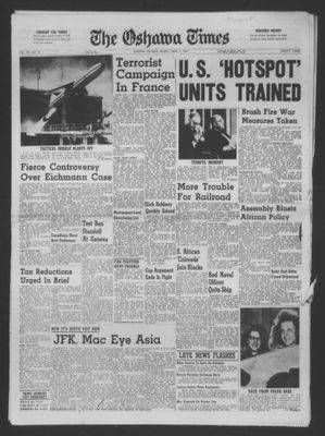 The Oshawa Times, 7 Apr 1961